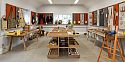 Niwaki Showroom No.7 HQ Chaldicott Barns Japanese gardens tools and tripod ladders