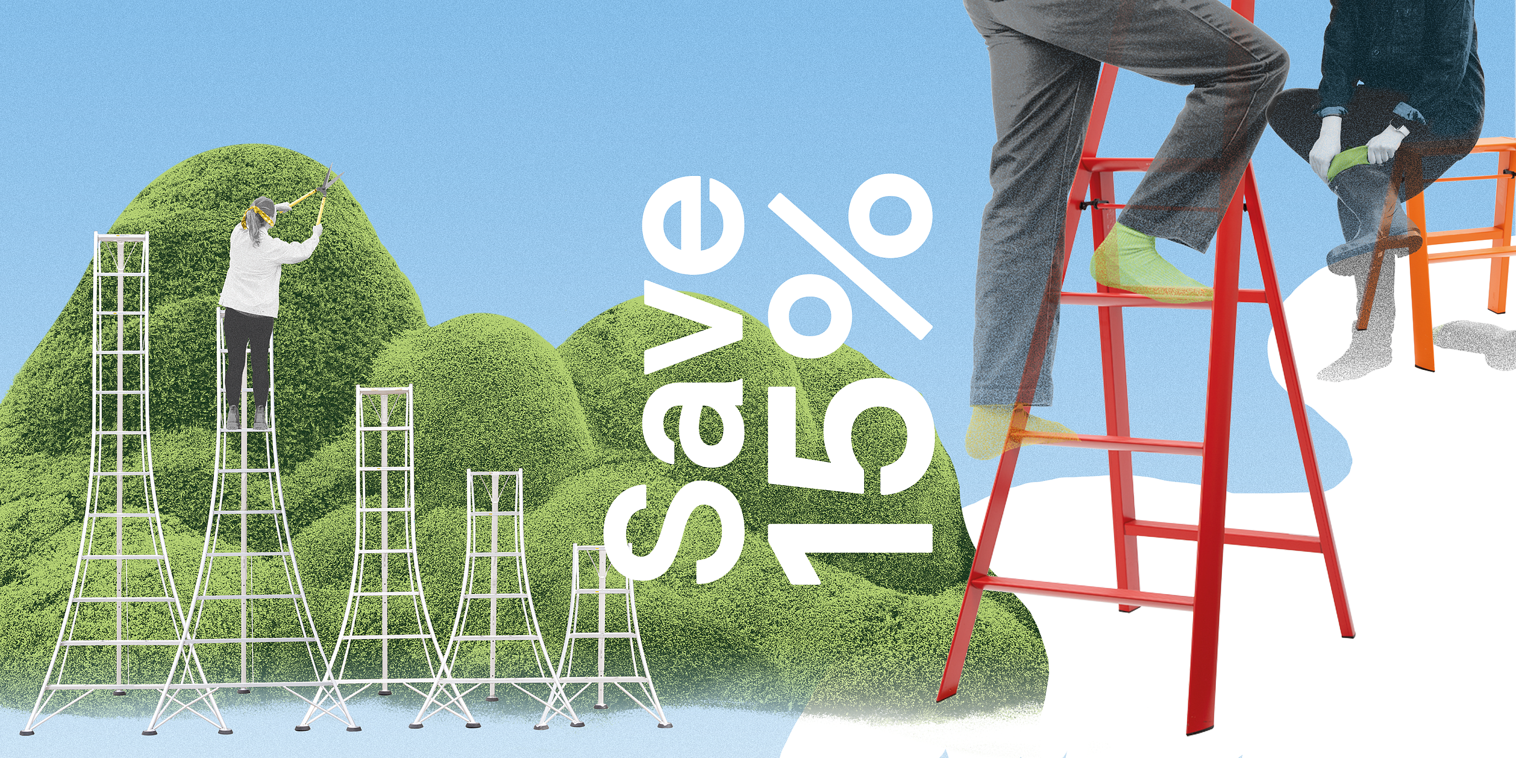 September 2024 15% off ladders discount sale deal