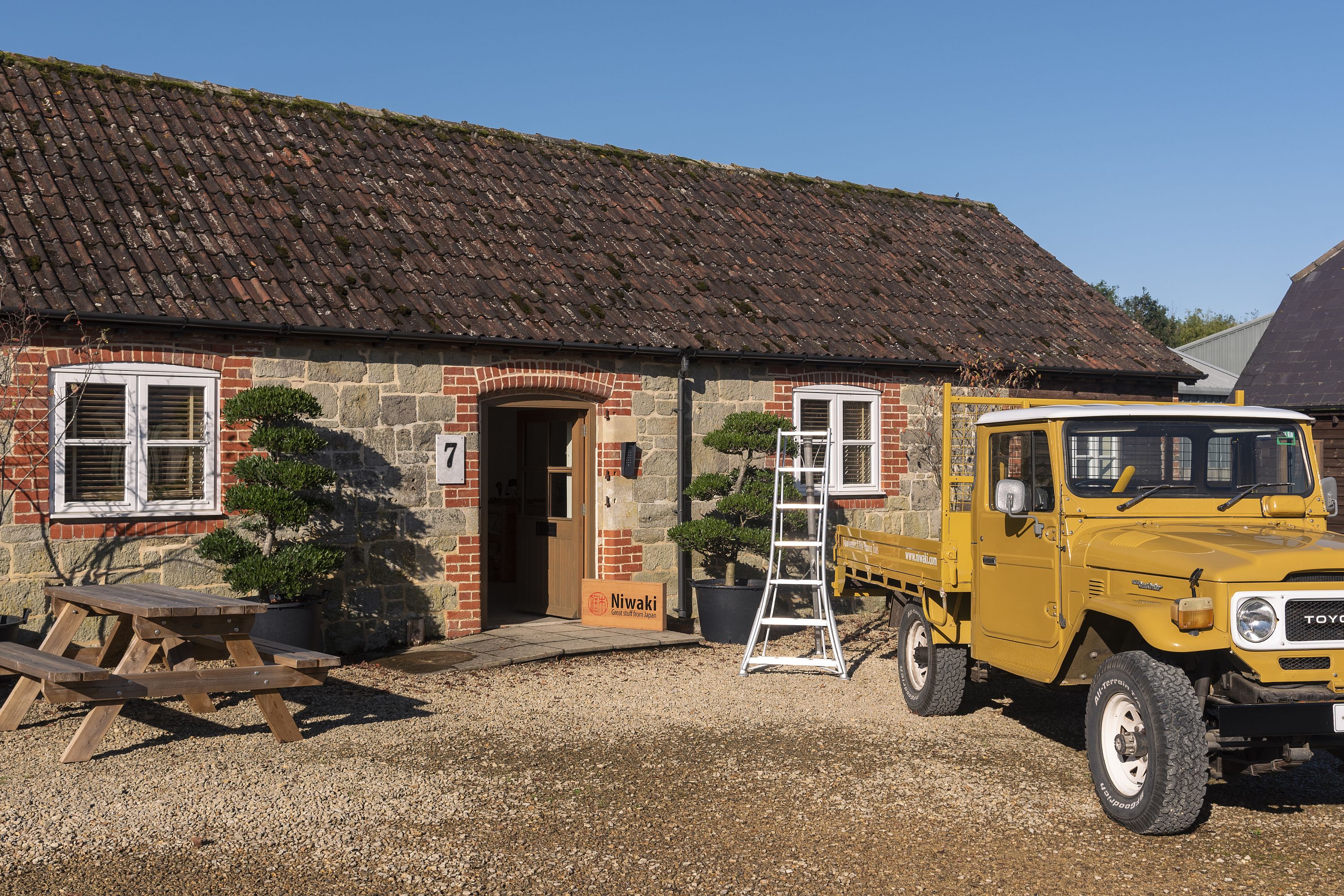 Niwaki Flagship Store at Chaldicott Barns Semley