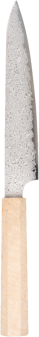 Hamon Damascus Knife • Petty 150mm
